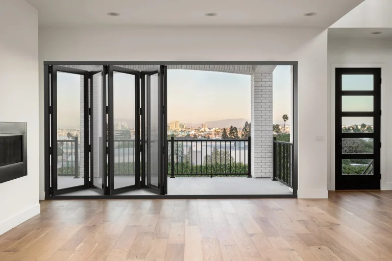 Folding-glass-door