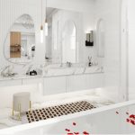 Modern Minimalist Bathroom with Natural Accents