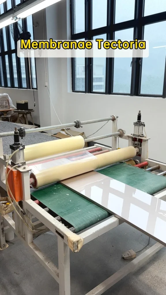 Advanced Lacquer Cabinets Board Painting Surface Process