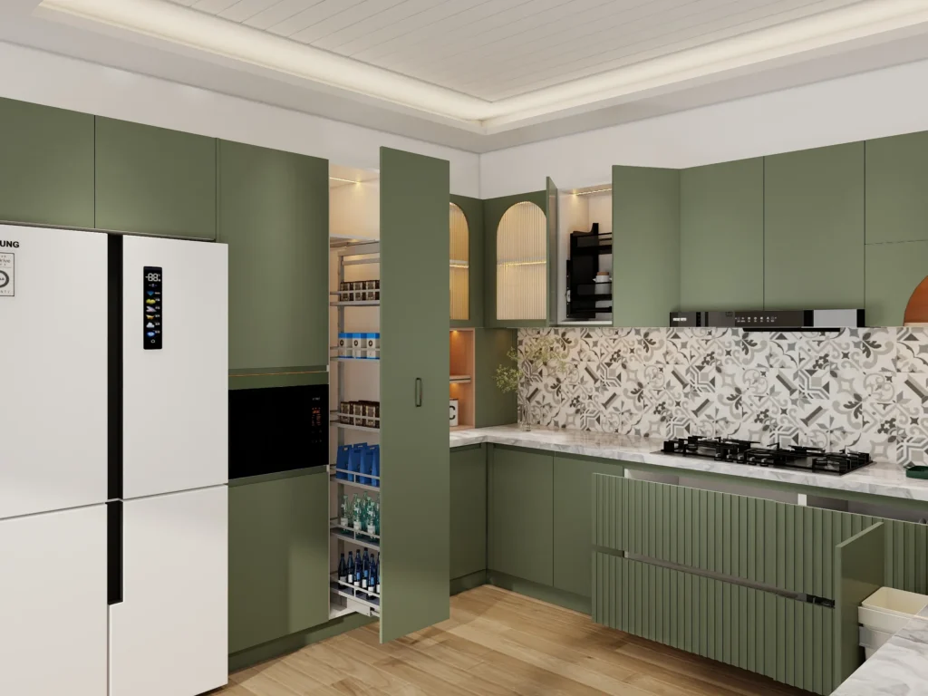 Green Kitchen Cabinets Ideas: How to Choose the Right Shade, Style, and Finish for Your Kitchen 22 olive green kitchen cabinet