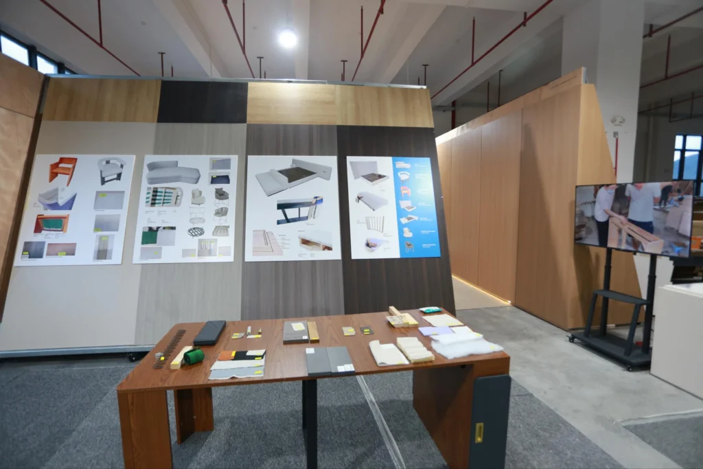Modern Home Hotel Sample Room and Material