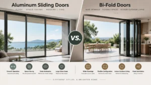 Aluminum Sliding Doors VS. Bi-Fold Doors