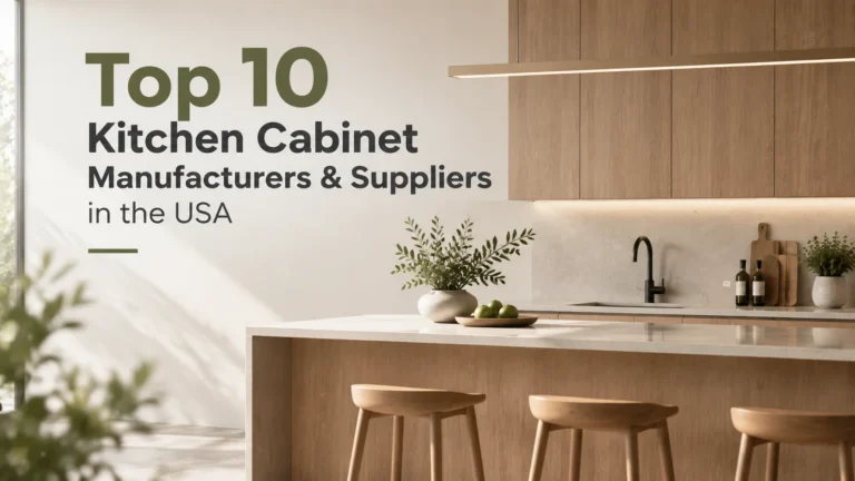 top 10 kitchen cabinet manufacturers & suppliers in the USA