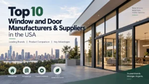 top window and door manufacturers USA