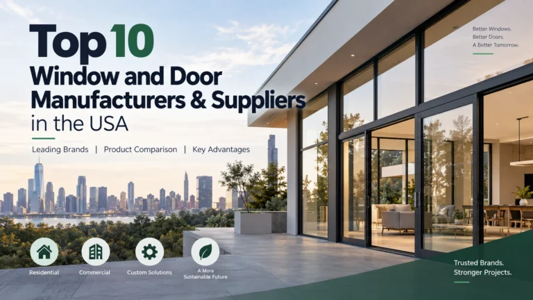 top window and door manufacturers USA