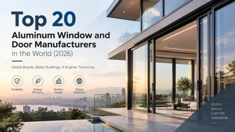 top 20 aluminum window and door suppliers worldwide